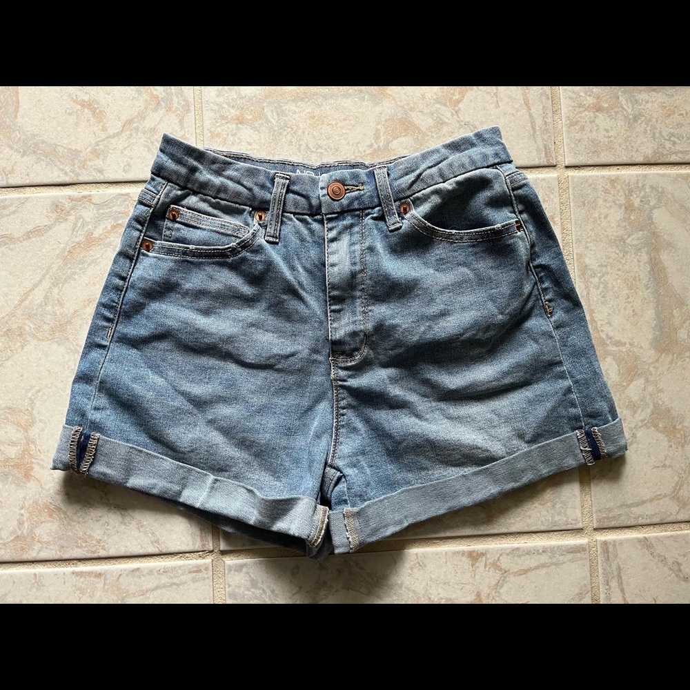 high waisted shorts